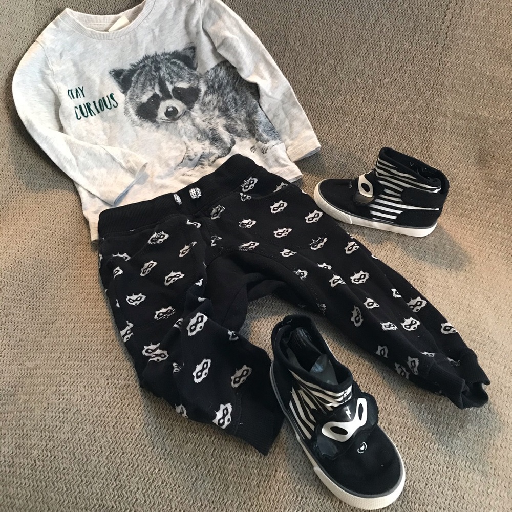 The Cutest Raccoon Outfit Ever!!! Size 12 to 18 mo
